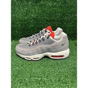 Nike Air Max 95 ‘Grey USA’ Red Grey Blue Running Shoes DB0250-001 Men’s Size 7